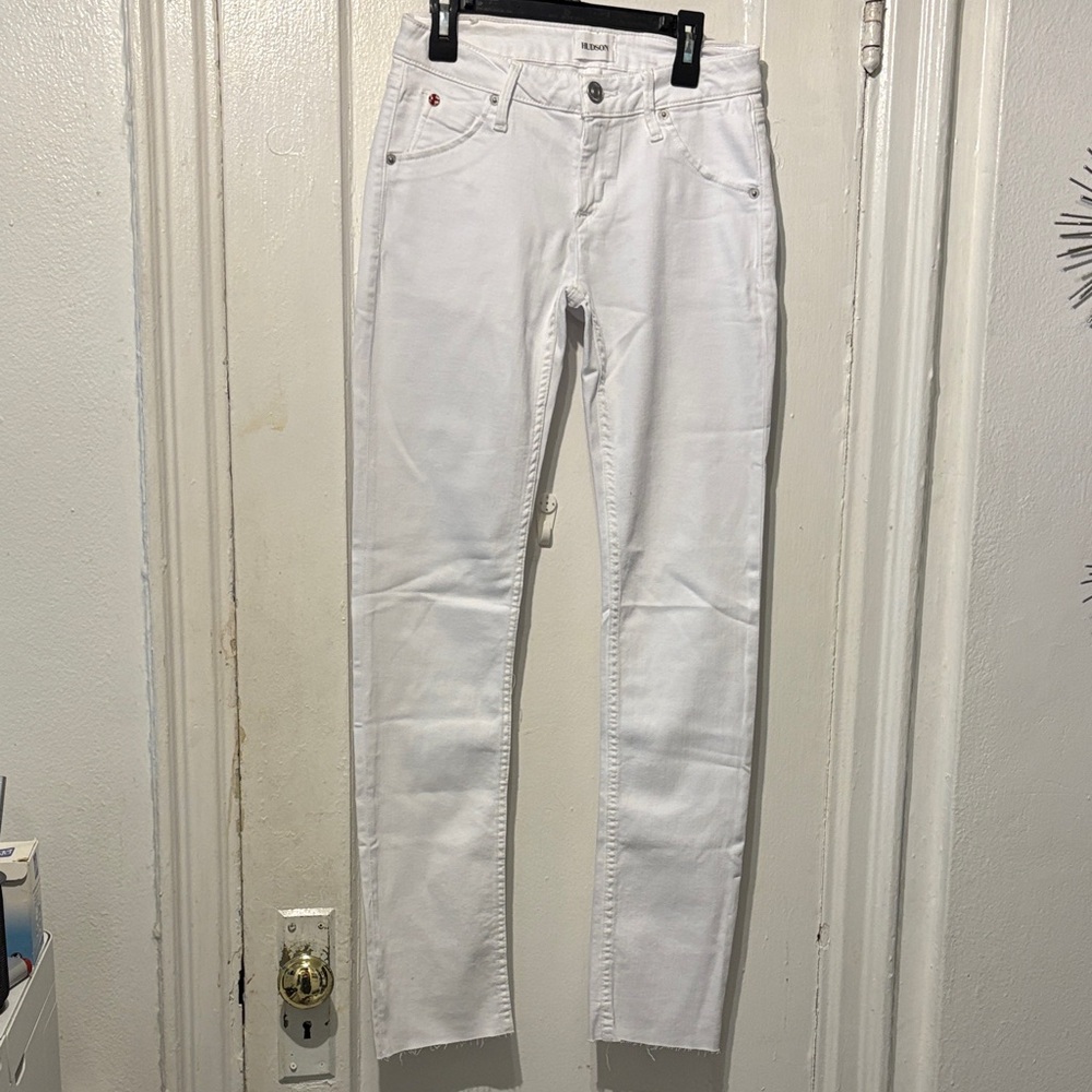 Hudson Jeans White Women's Skinny Jeans